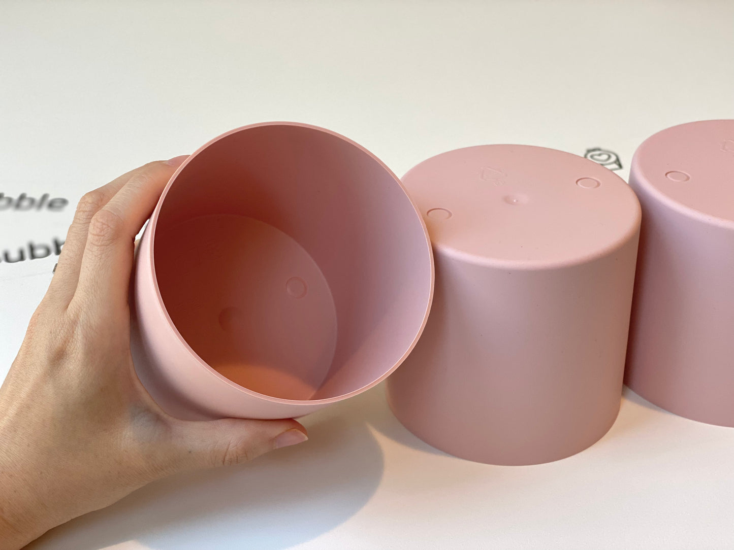 Flexible plastic pot
