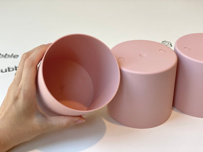 Flexible plastic pot